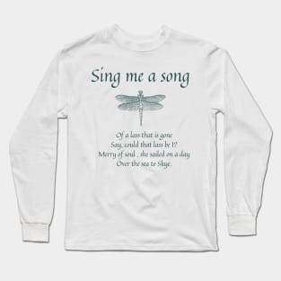 Sing Me A Song Dark Long Sleeve T-Shirt